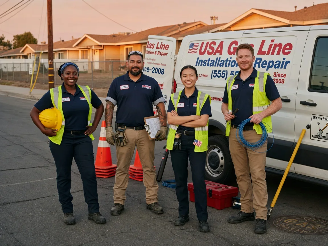 Gas Line Installation company in Ferdinand, IN